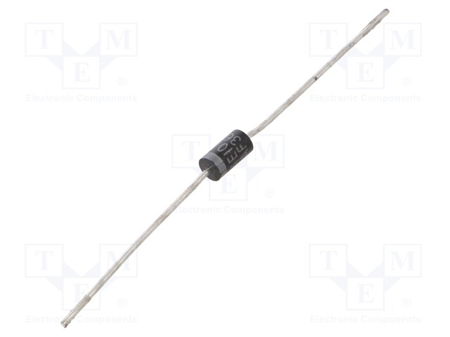 Diode: transil; 600W; 9.5V; 41A; unidirectional; DO15