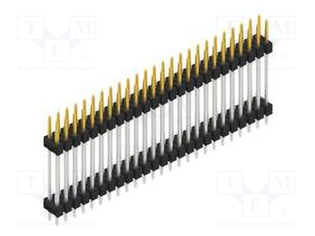 Connector: pin strips; pin header; male; PIN: 50; 2.54mm; THT; 2x25