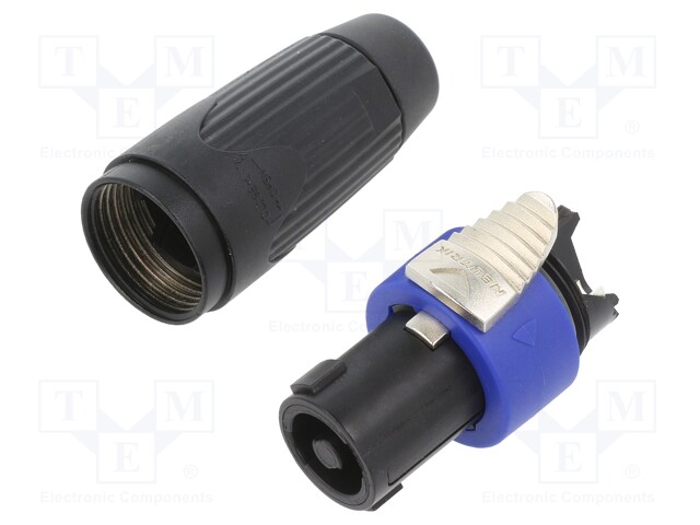 Connector: circular; soldering; female; speakON STX; 9÷16mm; 6mm2