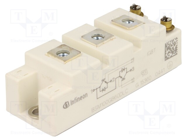 Module: IGBT; transistor/transistor; IGBT half-bridge; Ic: 100A