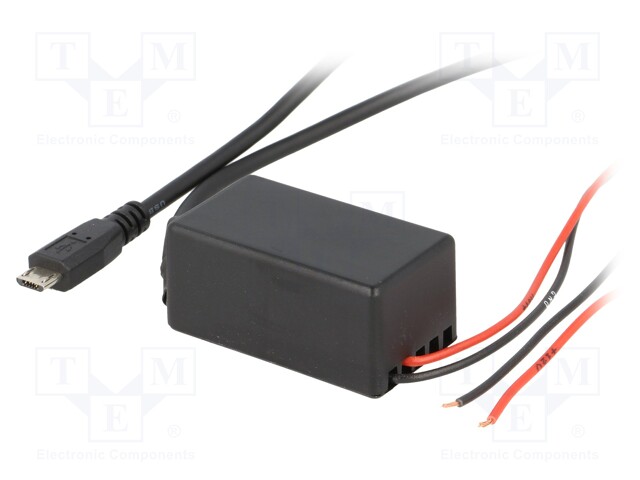 Automotive power supply; USB micro plug; Sup.volt: 12÷24VDC