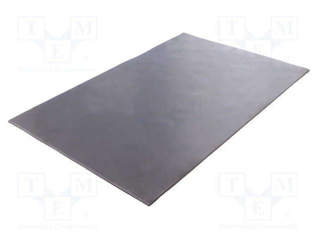 Heat transfer pad: gel; L: 300mm; W: 200mm; D: 3mm; 2.5W/mK; UL94V-0