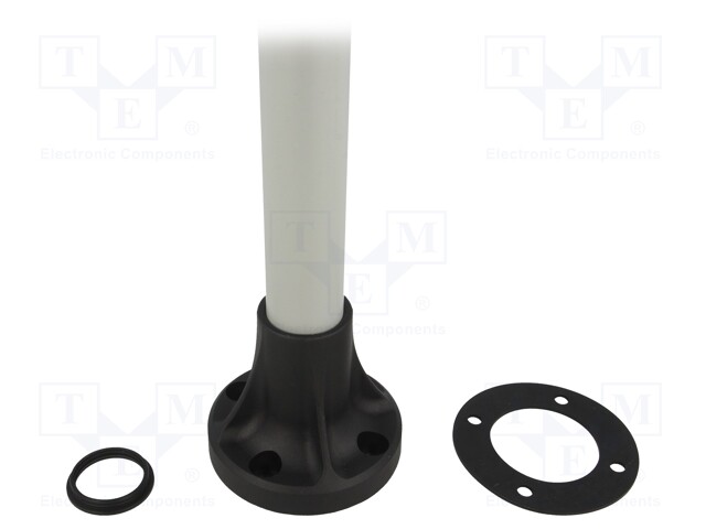 Signallers accessories: base; Colour: silver; 780mm
