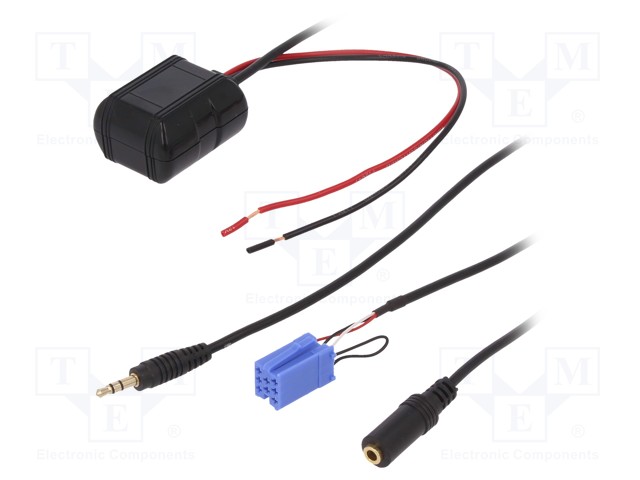 Bluetooth adapter; Factory radio receiver: Grundig