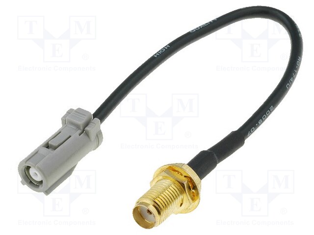 Antenna adapter; Avic plug,SMA-B plug; 0.15m