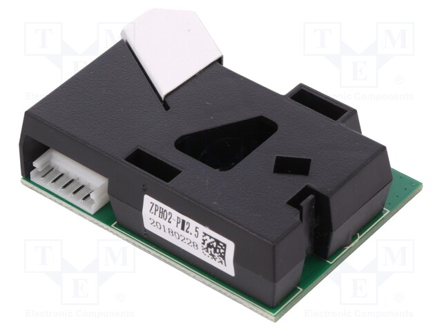 Sensor: particles; Range of val.cntrl: PM2,5