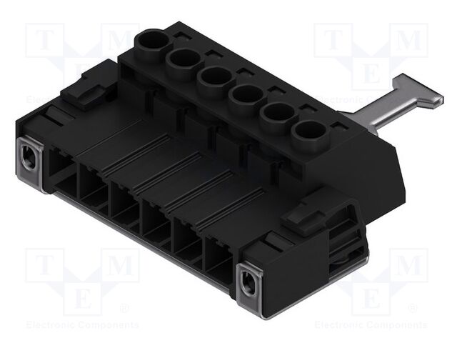Pluggable terminal block
