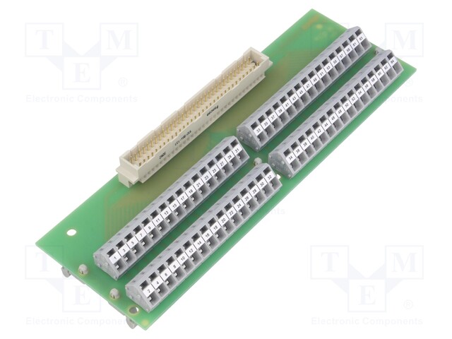 Splice terminal: rail; 0.08÷2.5mm2; spring clamp; TS35; 50V; 1A