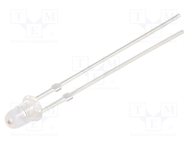 IR transmitter; 3mm; 765÷795nm; transparent; P opt: 40÷50mW; 15°