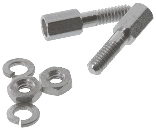 Set of screws for Micro D-Sub; M83513/05-07 - Locking nut, Amphenol Military and Aerospace