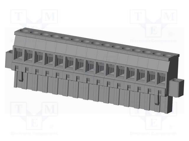 Connector: pluggable terminal block; plug; female; angled 90°
