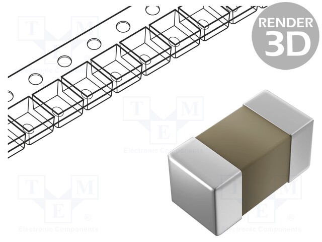Capacitor: ceramic; MLCC; 470nF; 50V; X7R; ±10%; SMD; 0805