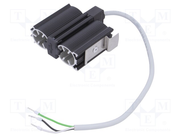Heater; semiconductor; LPS 164; 10W; 120÷240V; IP20; DIN rail