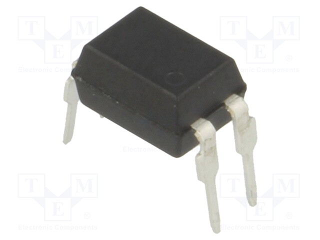 Optocoupler; THT; Channels: 1; Out: transistor; Uinsul: 5kV; Uce: 80V