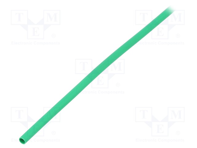 Heat shrink sleeve; thin walled; 3: 1; 1.5mm; L: 30m; green