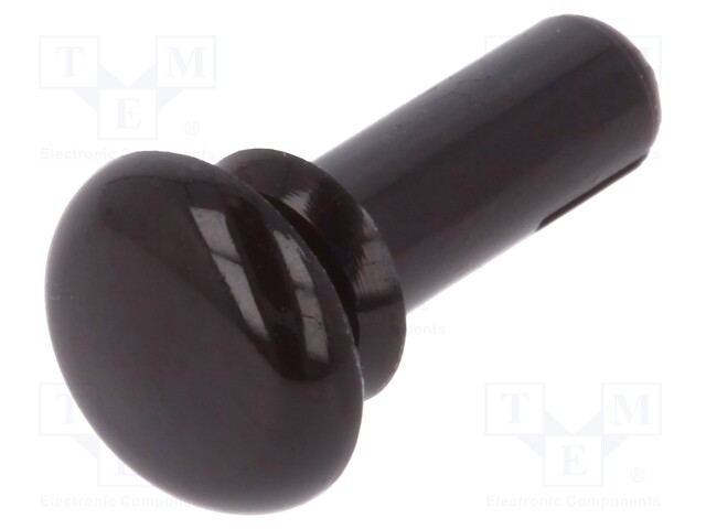 Rivet; polyamide; L.rivet: 8mm; Panel cutout diam: 3.1mm; UL94HB
