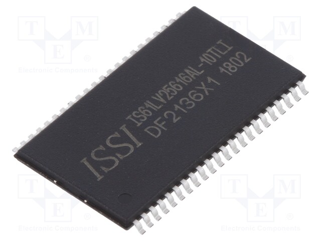 SRAM memory; SRAM; 256kx16bit; 3.3V; 10ns; TSOP44 II; parallel