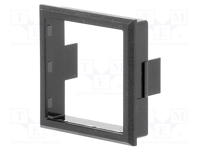 Bezel; black; Application: MEC3FTH9,MEC3FTH980; Mat: plastic