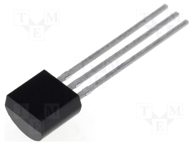 IC: voltage regulator; linear,fixed; 15V; 0.1A; TO92; THT; ±4%