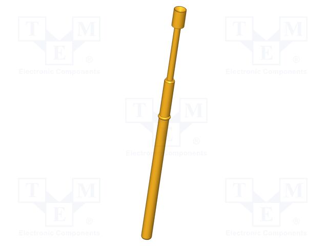 Test needle; Operational spring compression: 8mm; 8A; Ø: 2mm; 5N