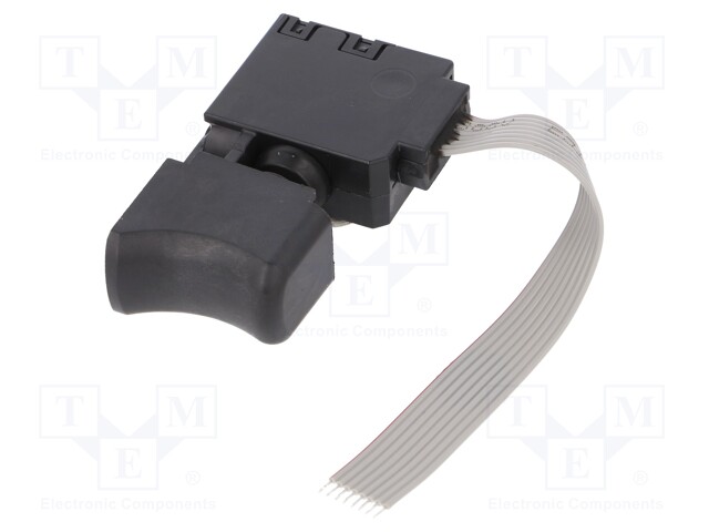 Switch: push-button; Leads: 8 leads; 300000cycles; 2N; rounded