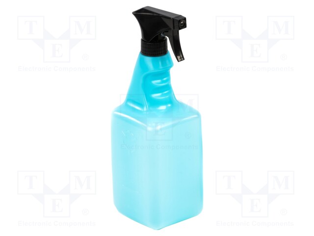 Tool: dosing bottles; blue (bright); polyetylene; 900ml
