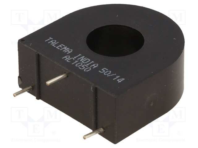 Current transformer; Series: AC; 50A; Trans: 1000: 1; 100Ω; 250mVA