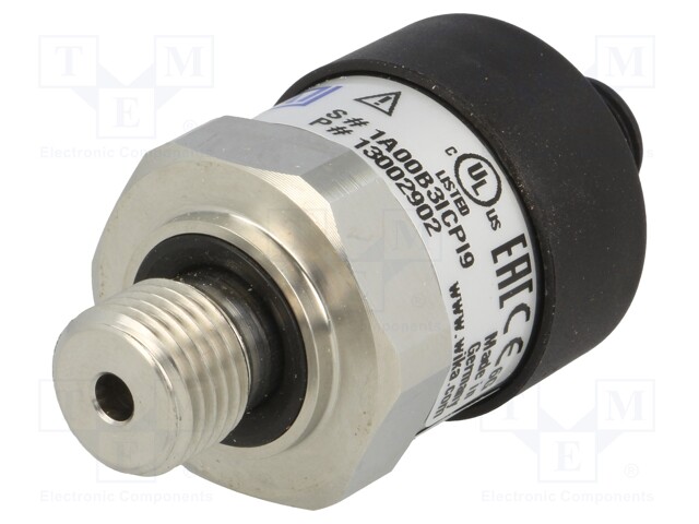 Converter: pressure; Range of val.cntrl: 1 bar; 8÷30VDC; 0.5%