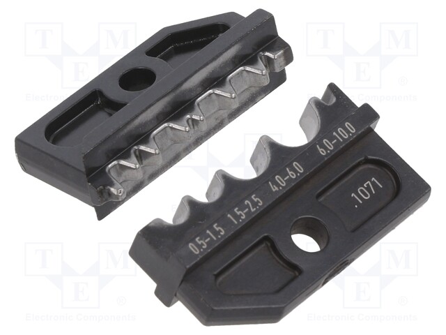 Crimping jaws