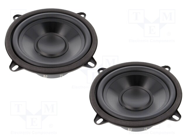 Car loudspeakers; woofer; 130mm; 100W; 65÷8000Hz; 2 loudspeakers