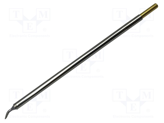 Soldering Tip, 30° Chisel, Bent, 1.5 mm, Metcal MX-RM3E & MX-H1-AV Handpieces, STTC Series