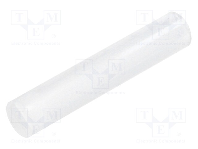 Spacer sleeve; LED; Øout: 4mm; ØLED: 3mm; L: 22mm; natural; UL94V-2