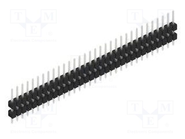 Connector: pin strips; pin header; male; PIN: 32; 2.54mm; THT; 1x32