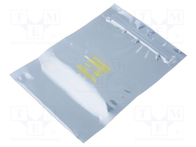 Protection bag; ESD; L: 152mm; W: 102mm; D: 76um; Features: self-seal