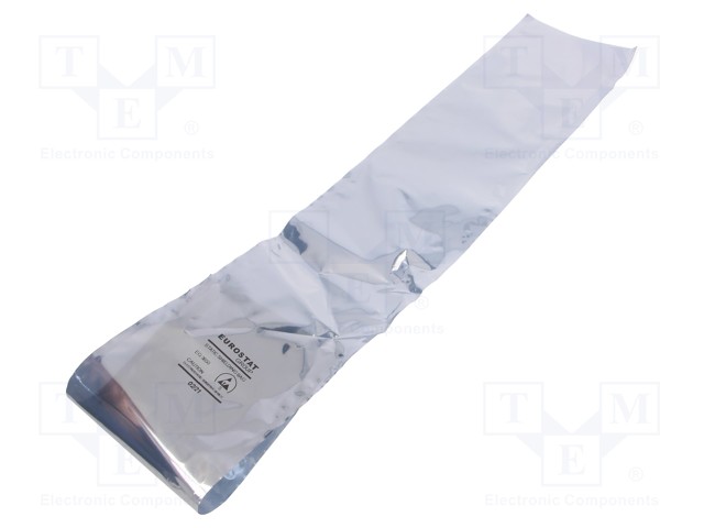Protection bag; ESD; L: 660mm; W: 102mm; Thk: 76um; Features: open