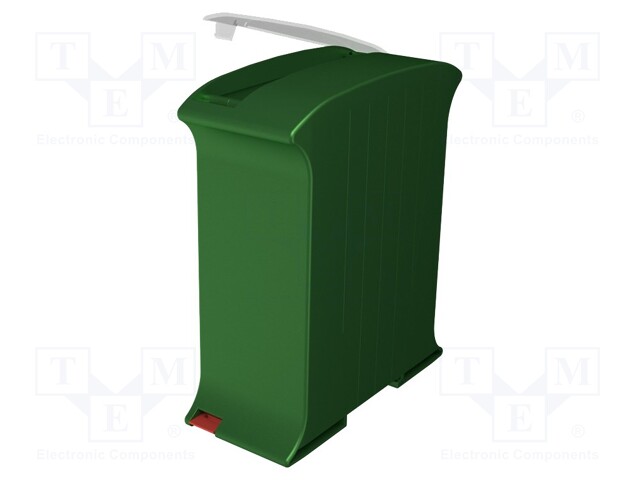 Enclosure: for DIN rail mounting; ABS