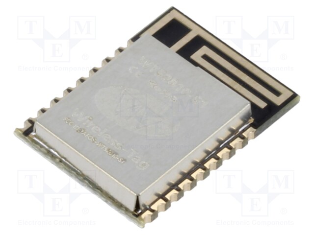 Module: Bluetooth Low Energy; UART; SMD; 15.8x11.9x2mm; RAM: 24kB