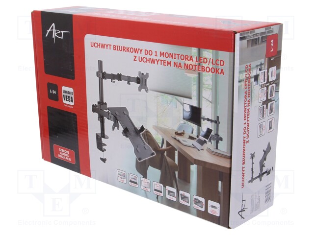LCD/LED holder; Features: mounting monitors from 13" to 32"