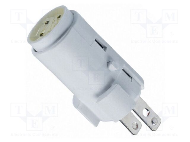 Colour: white; 12VDC; 12VAC; A16; Accessories: illuminating unit