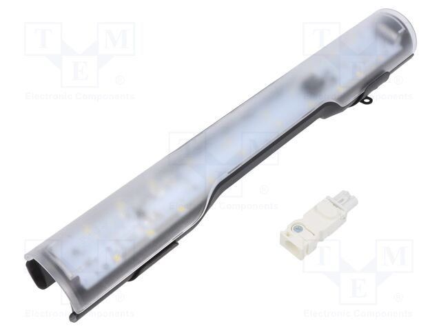 LED lamp; IP20; 110÷240VAC; 6W; 600lm; 5000K; Mounting: clip,magnet
