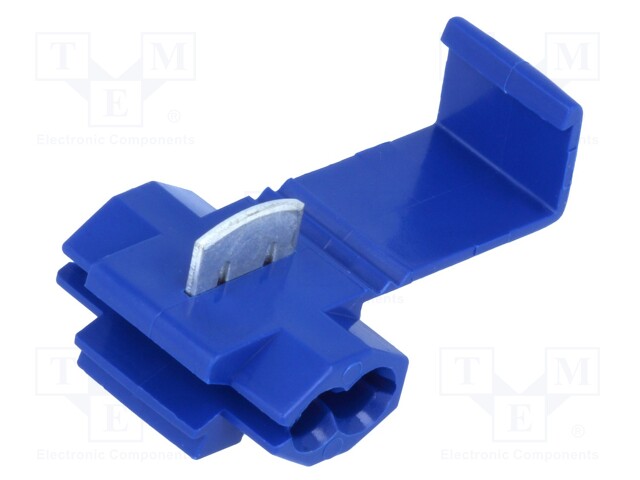 Quick splice; PT; IDC; 1.25÷2mm2; 16AWG÷14AWG; for cable; blue