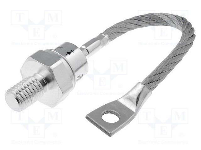 Diode: stud rectifying; 1.2kV; 1.4V; 240A; cathode stud; DO205AB