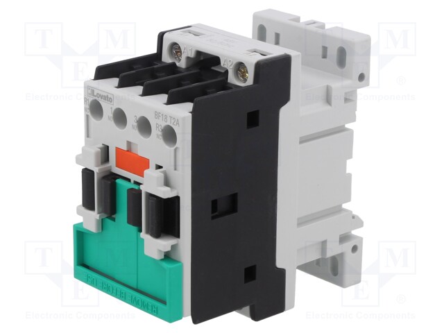 Contactor: 4-pole; NC x2 + NO x2; 48VAC; 18A; BF; screw terminals