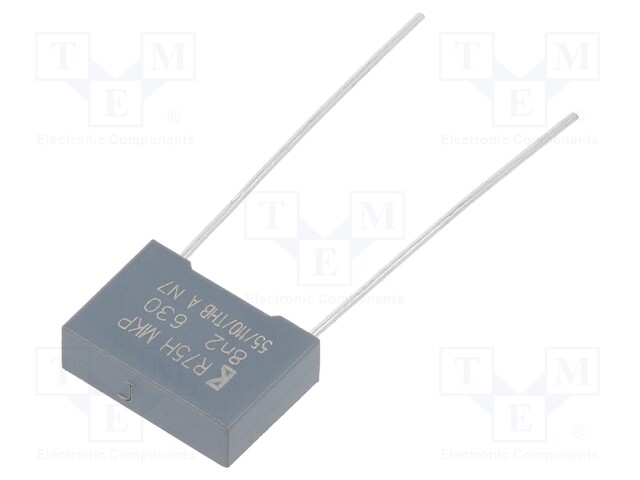 Capacitor: polypropylene; 8.2nF; 10mm; ±5%; 13x4x9mm; -55÷105°C