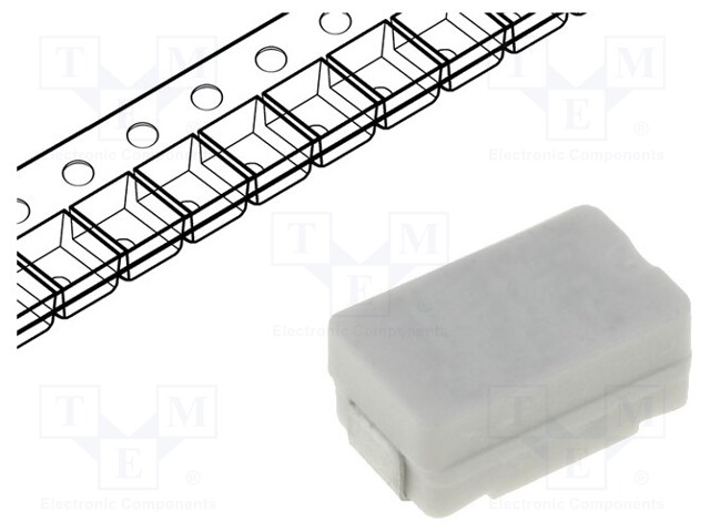 Fuse: fuse; ultra rapid; 62mA; 125VAC; SMD; ceramic