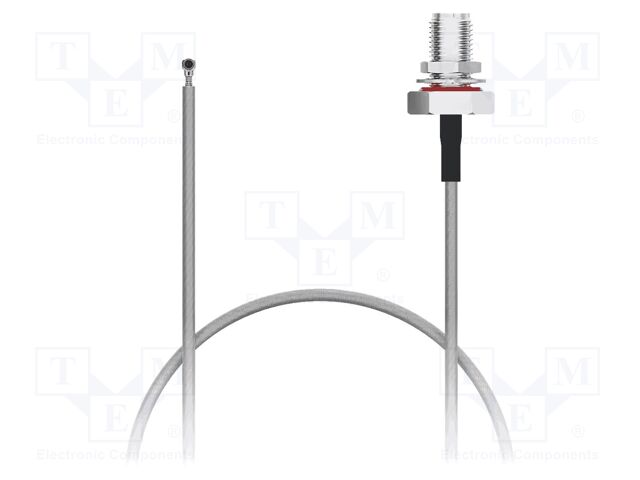 Cable; IPEX MHF 4L,SMA female; black; -40÷85°C; 0÷6GHz; 150mm; 50Ω