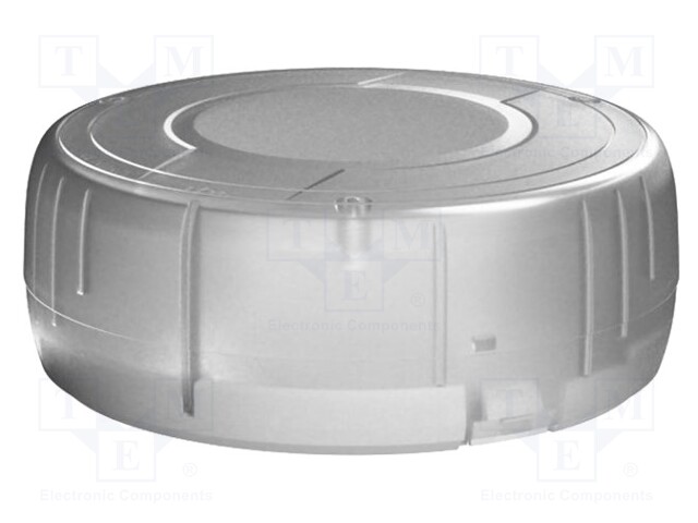 Enclosure: for alarms; Z: 40mm; ABS; semi-transparent; Ø: 95mm