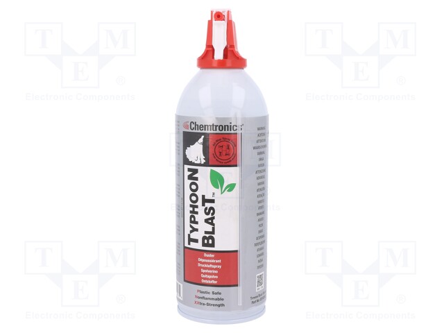 Compressed air; spray; transparent; 400ml; Signal word: Warning