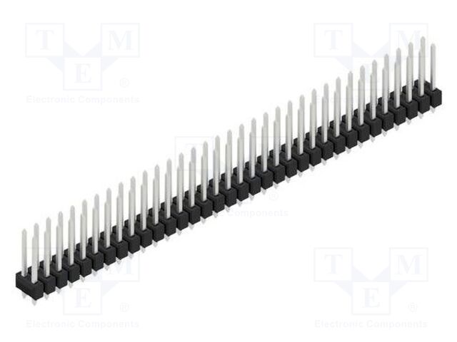 Connector: pin strips; pin header; male; PIN: 68; 2.54mm; THT; 2x34