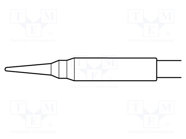 Tip; conical; 0.3mm